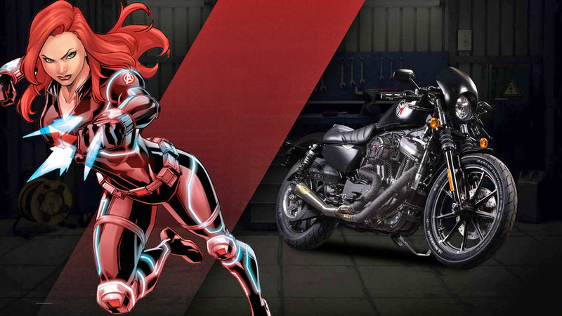 Illustration for article titled Marvel and Harley-Davidson Made a Bunch of Badass Super Hero Bikes